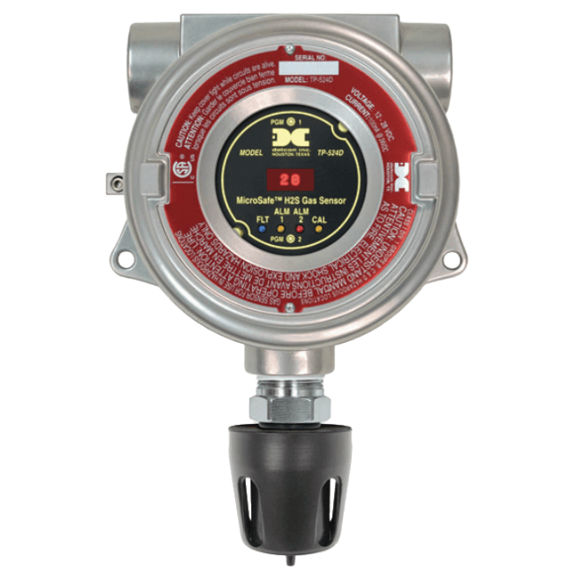 Detcon Hydrogen Sulfide Sensor, TP-524D